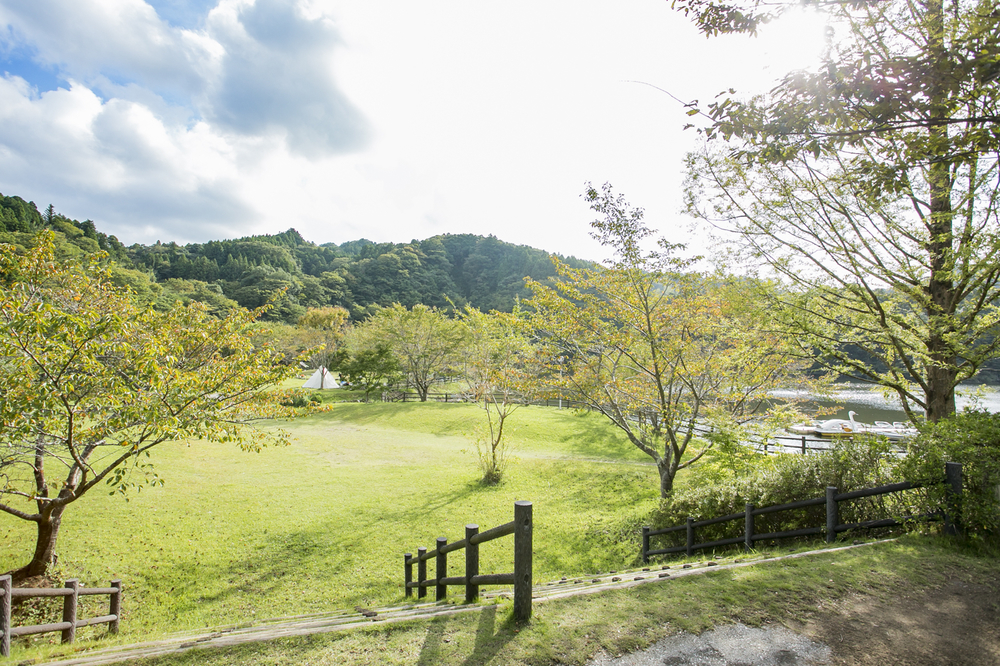 千葉県・亀山湖にある稲ヶ崎オートキャンプ場
