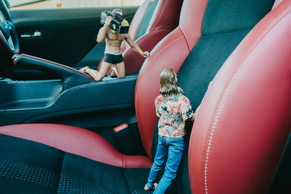 S660 Modulo Xのカスタムを探すニコラスと撮影するヨシダさん