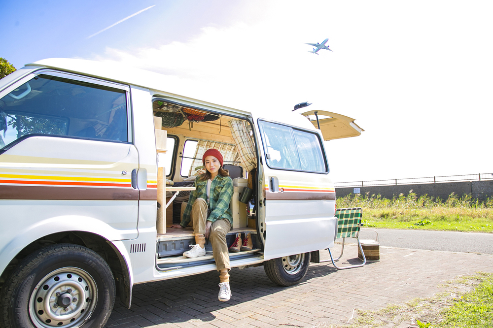Yurieさんのバンライフ車 キャンプ ソトアソビ大好きインスタグラマーのサンシー号 カエライフ クルマとカスタムで暮らしをカエるーcustom Enjoy Life Yurieさんのバンライフ車 キャンプ ソトアソビ大好きインスタグラマーのサンシー号 カエライフ クルマとカスタムで暮らしをカエるーcustom Enjoy Life
