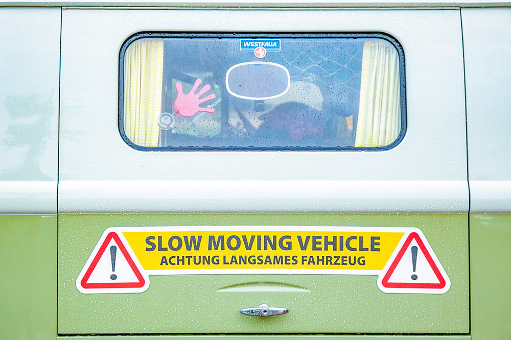 11 ワーゲンバスを後ろから見たところ