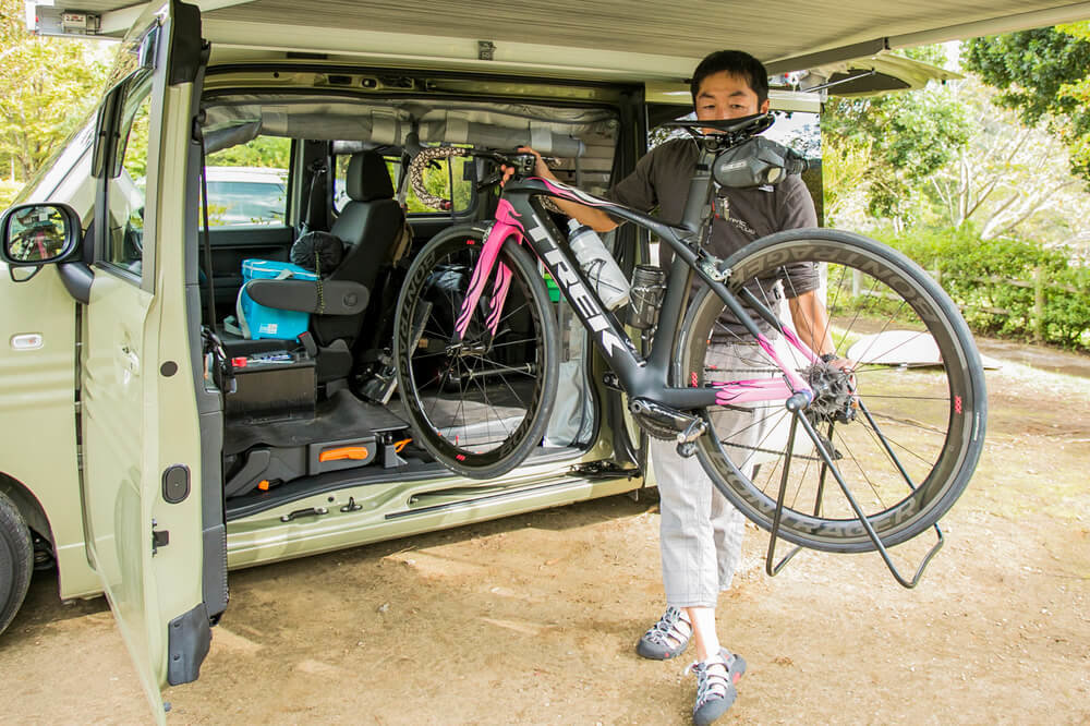 n-van折りたたみ自転車 二台