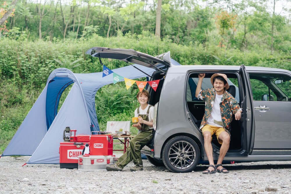 CHUMS流のデュオキャンプ術を拝見！アウトドアブランドのプロがHonda車