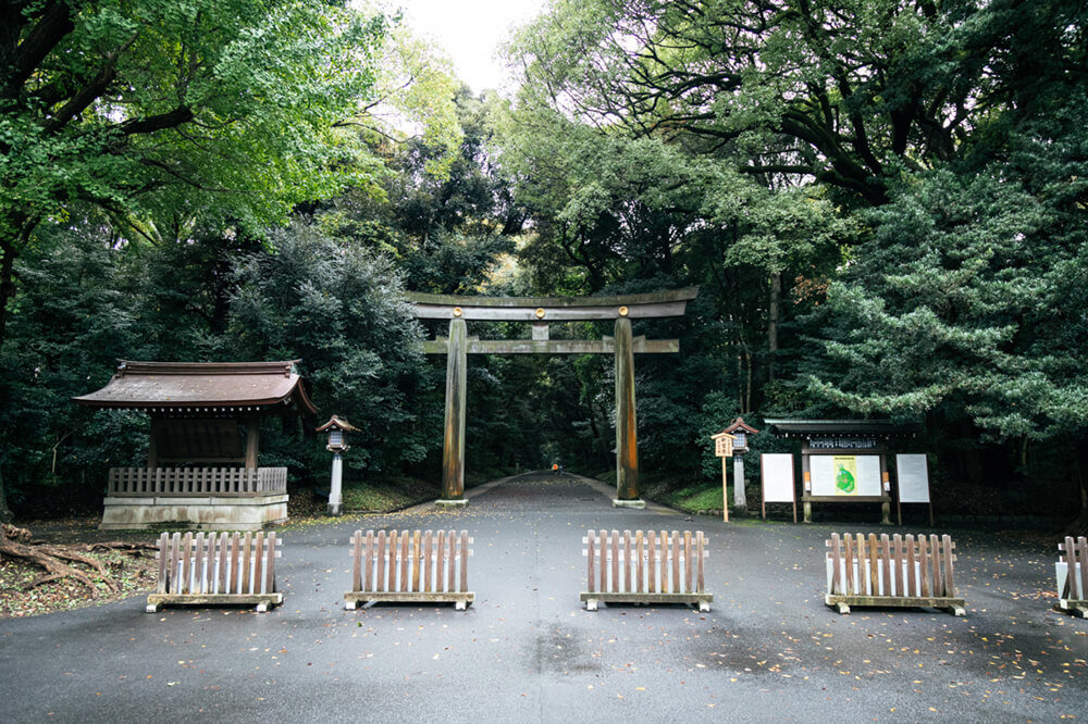 明治神宮の北参道口