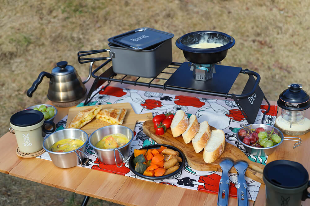 DODの棚村さん&辻さんが作ったキャンプ料理