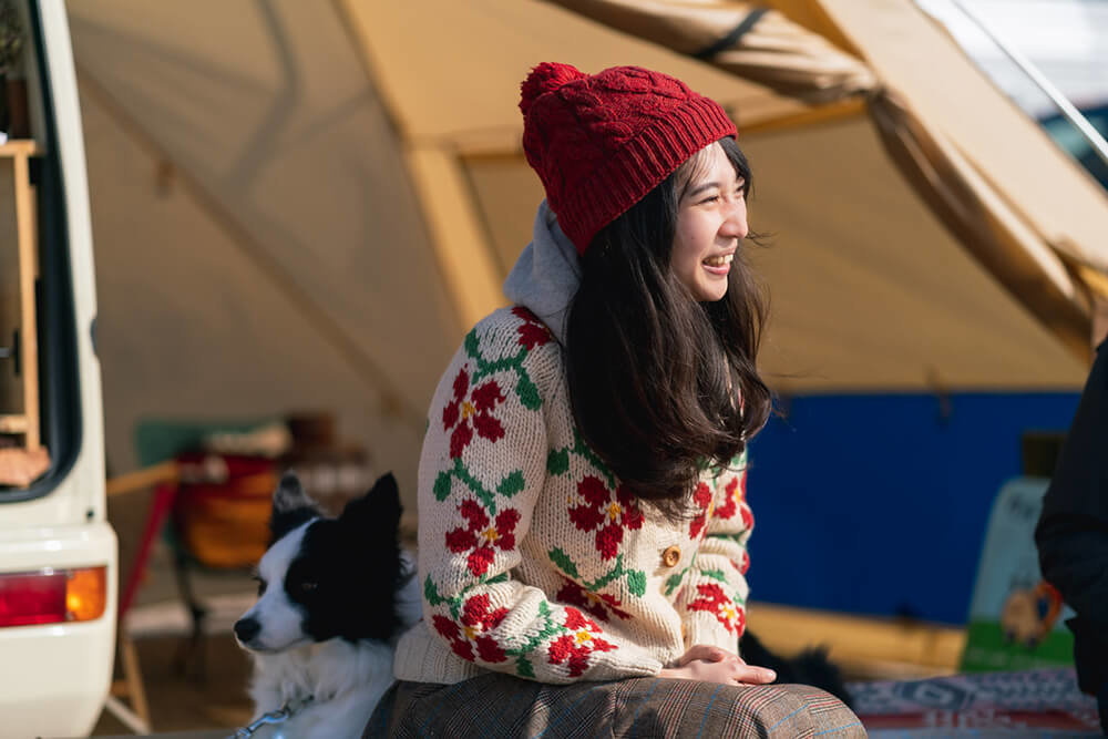 笑顔の森風美さん