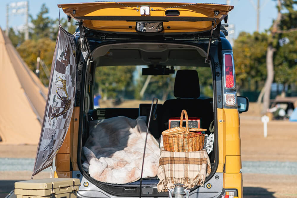 UKIさんの愛車・スズキ スペーシアギアの車内