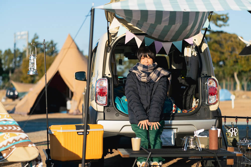 えりさんと愛車・スズキ ハスラー