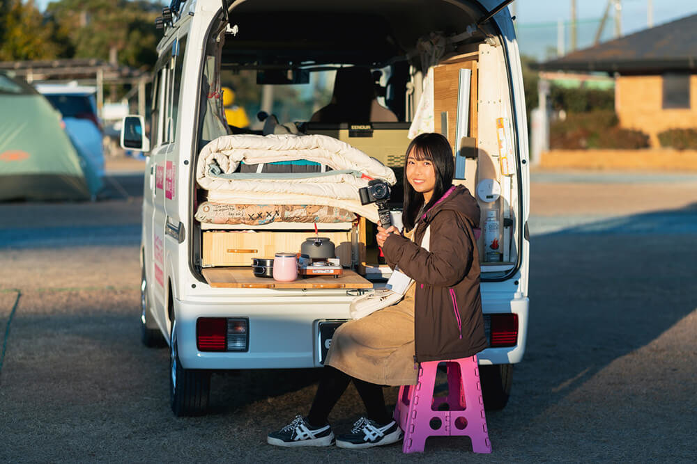 苺たるとさんと愛車・スズキ エブリイ