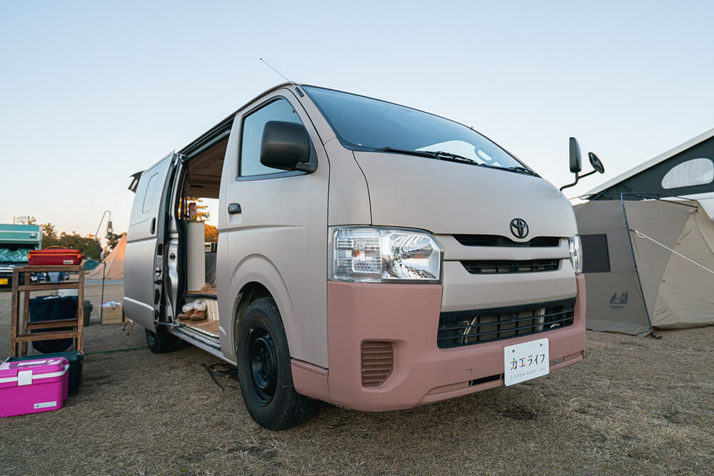 あやかさんの愛車のトヨタ ハイエース