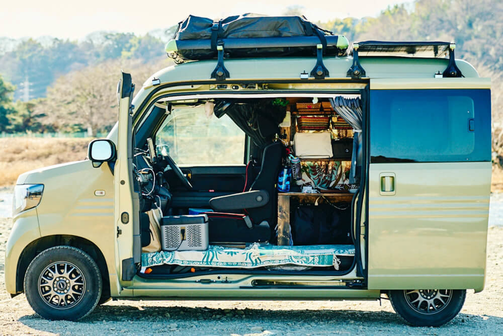 ruiさんの愛車・Honda N-VANの車内