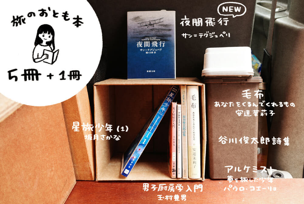 いとうみゆきさんが旅におすすめする書籍