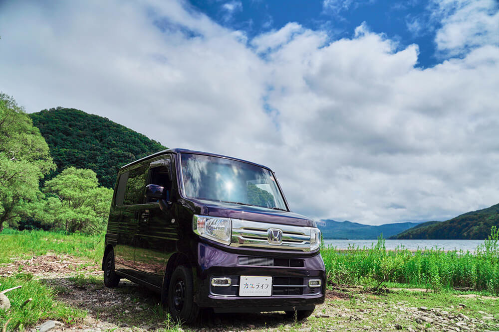 鈴木友唯さんのN-VAN