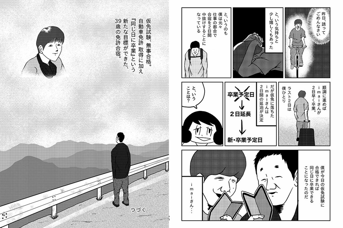 39歳の免許合宿 Prologueより漫画画像2