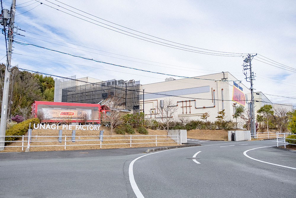 静岡県浜松市にあるうなぎパイファクトリーに到着