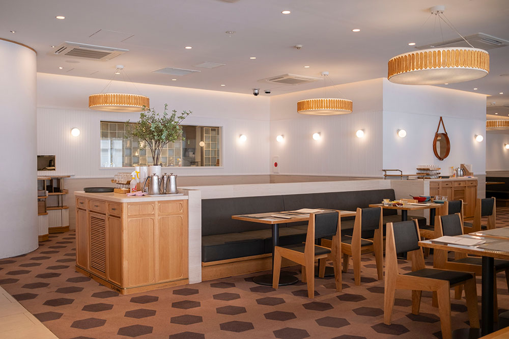 UNAGI PIE CAFEの店内は落ち着いた雰囲気