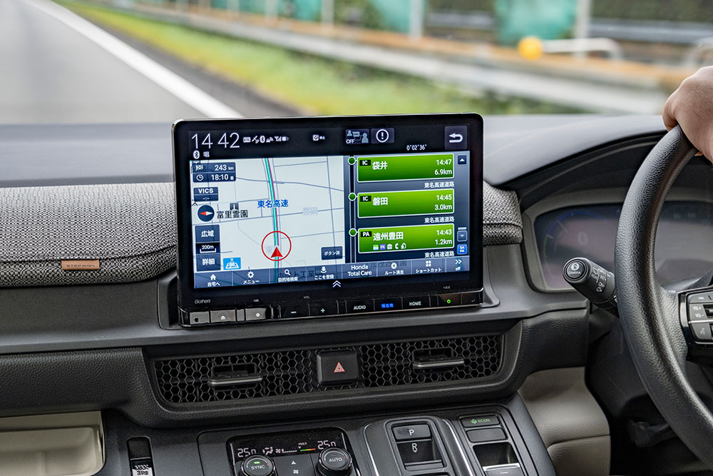 三方原PAから遠州豊田PAへ向けて車を走らせる