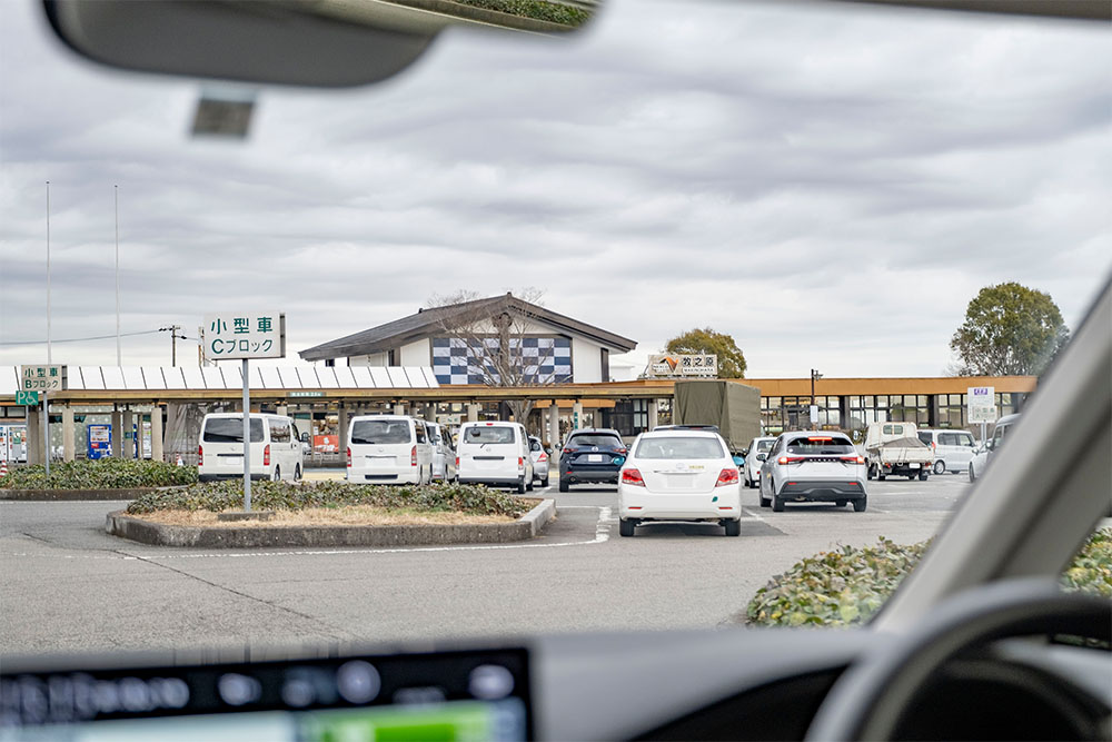 牧之原SAの建屋