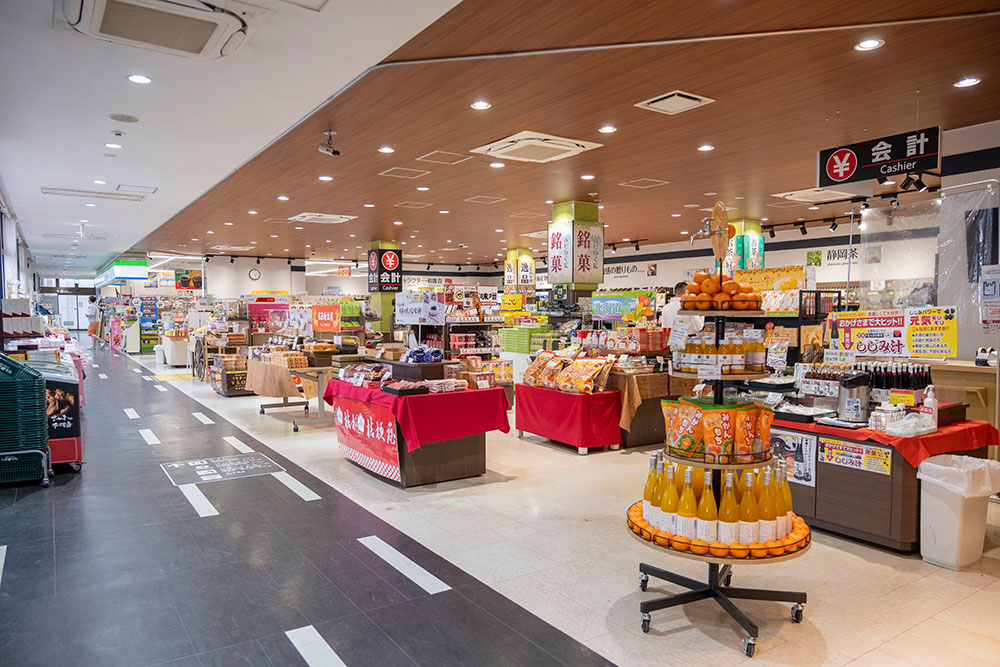 牧之原SAの店内