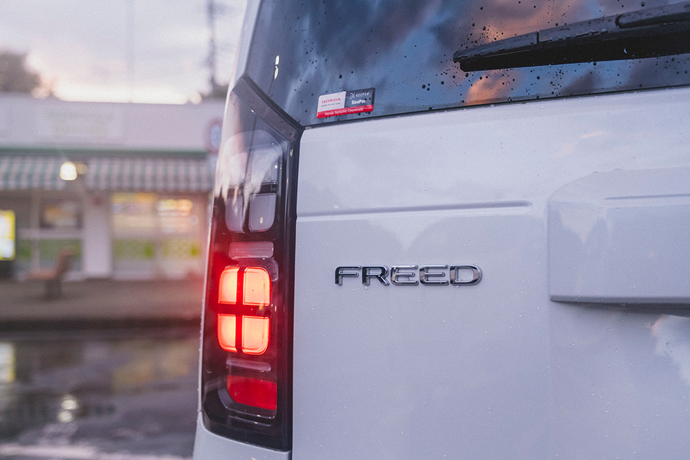今回の旅の相棒新型FREED AIR