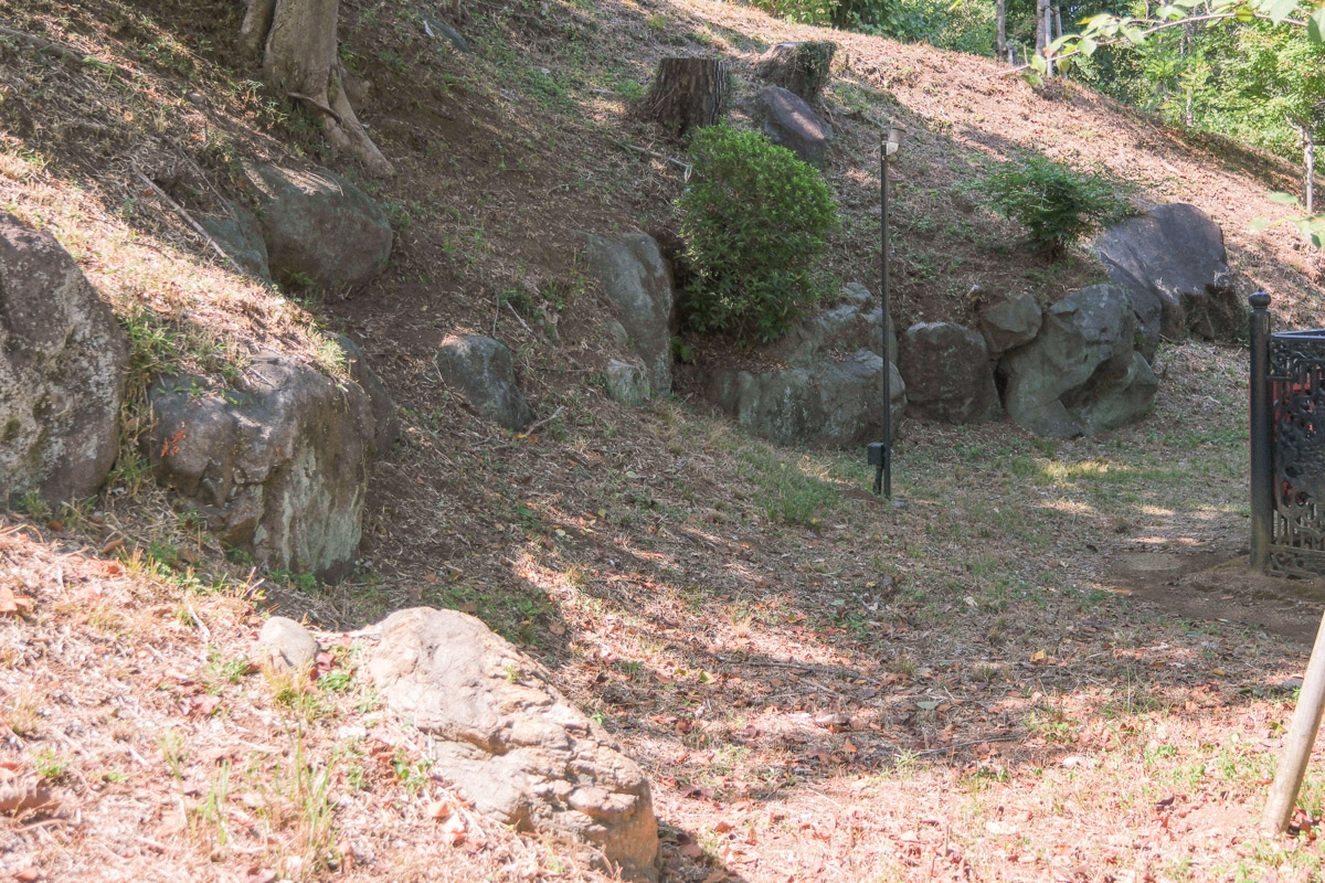 狭山不動尊で見つけた巨石
