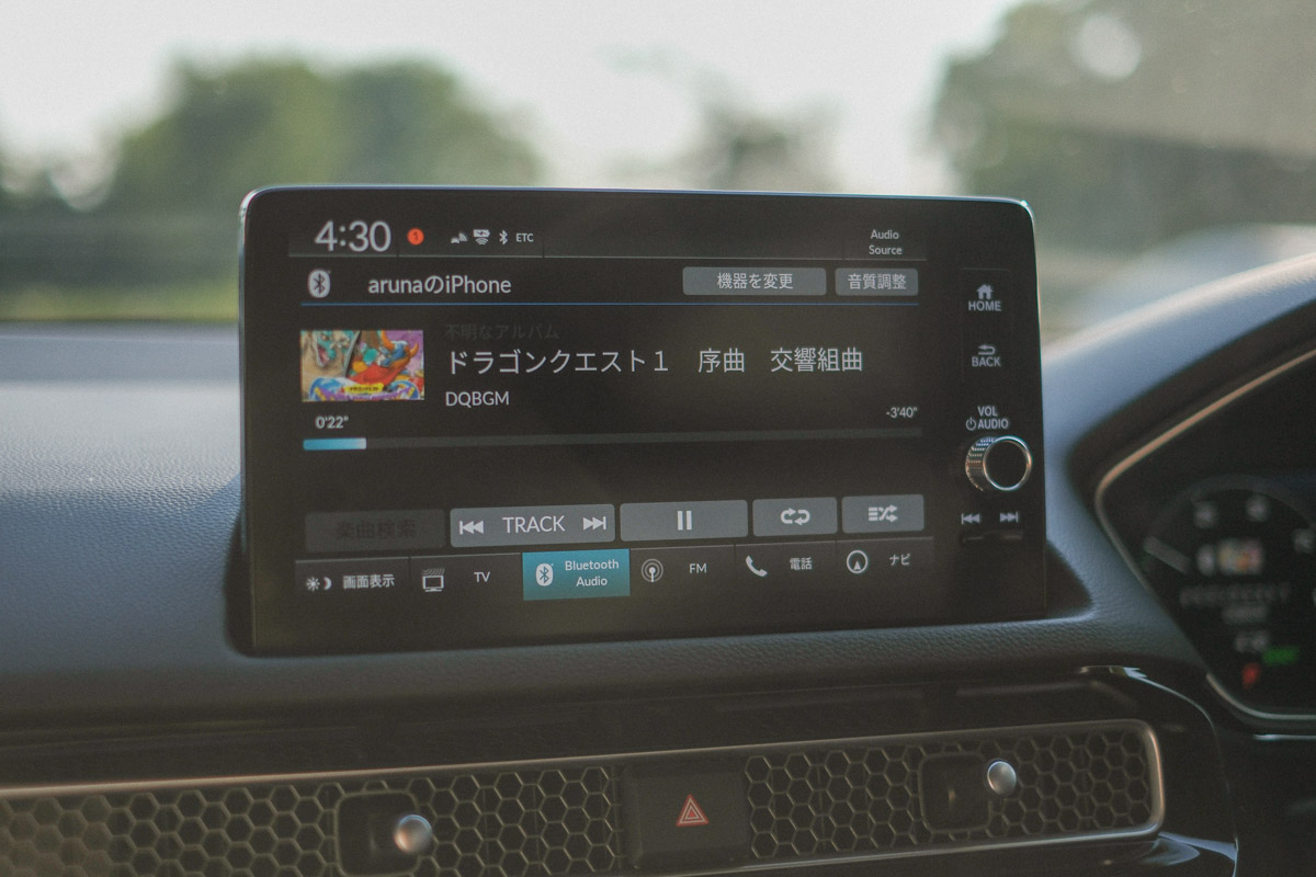 ナビでドラゴンクエスト1 序曲 交響組曲をかけるpato