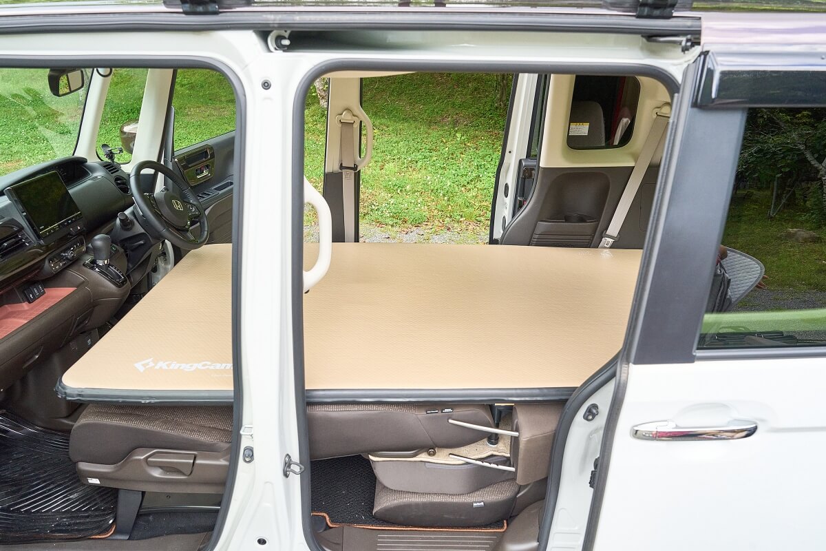 空気が入ったエアマット