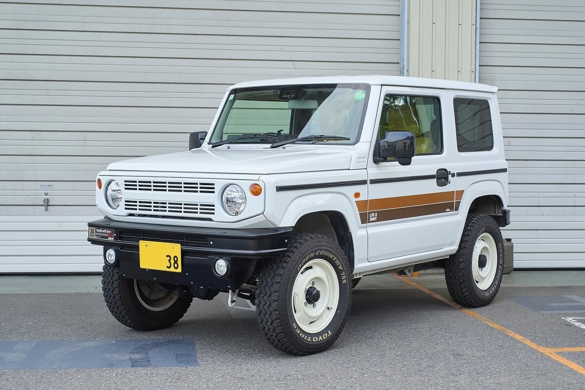 宮﨑秀仁さん所有のジムニー JB64