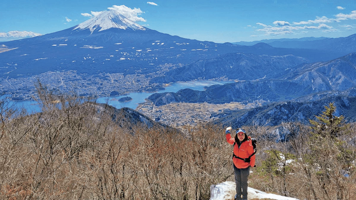 オートキャンプを楽しむ松本明子さん