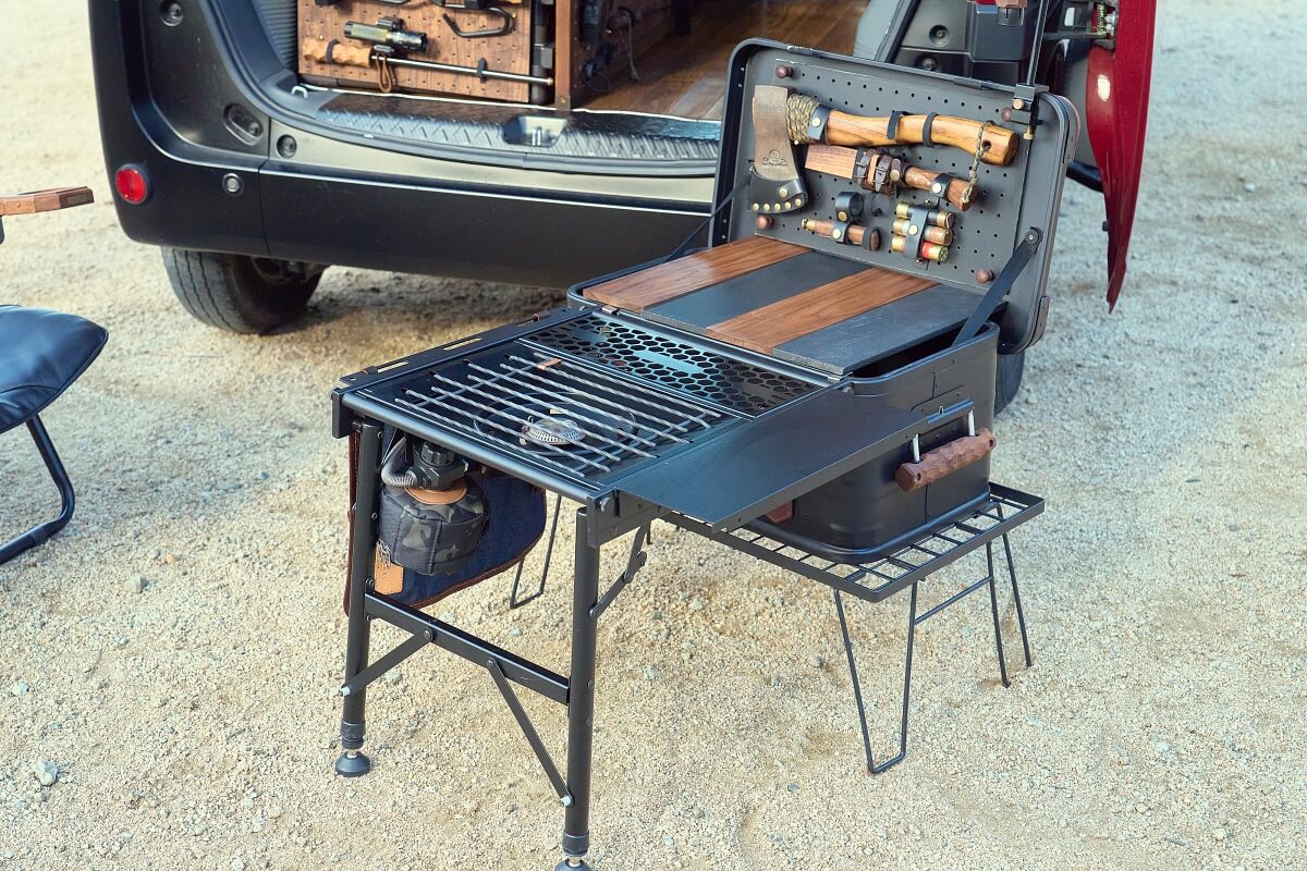 カスタムしたコンテナボックス