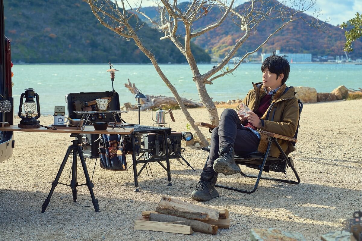 N-VANでキャンプするジベキャンさん