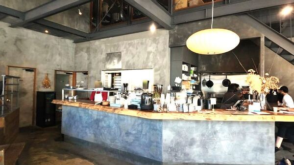 2024神奈川県箱根町旅行記ブログ・COFFEE CAMPの内装
