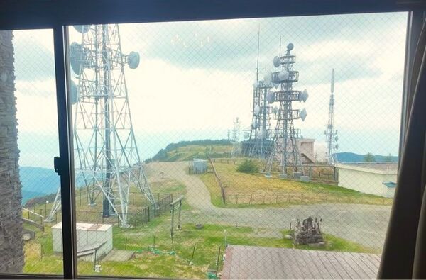 2024王ヶ頭ホテル宿泊記ブログ・4階フリースペースからの眺め