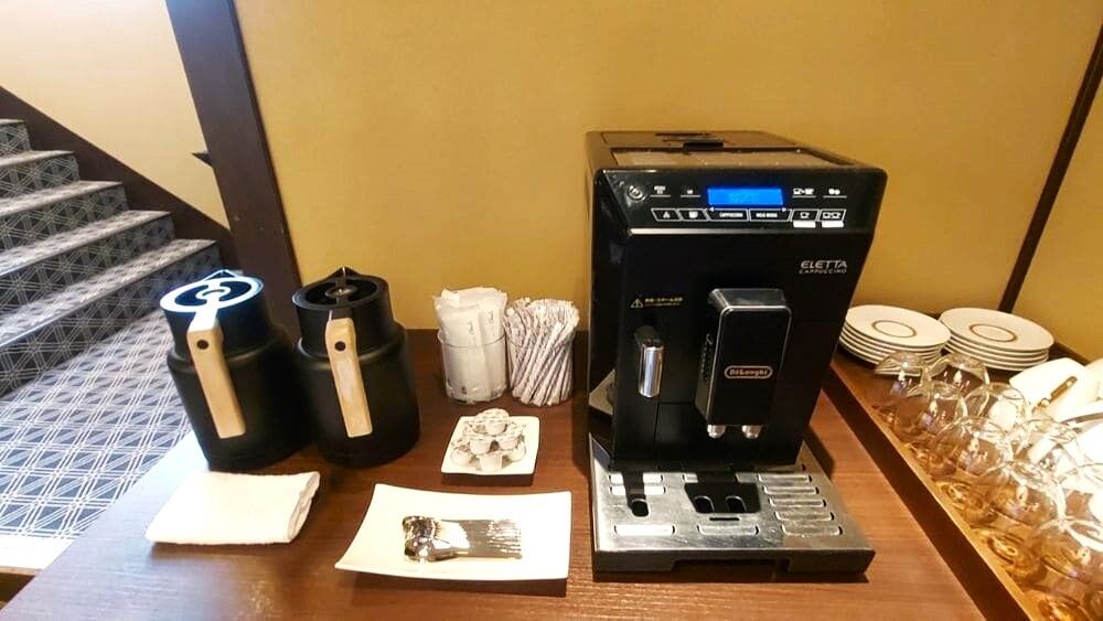 2023宿泊記ブログ・金沢湯涌温泉百楽荘の湯上り処にあるフリードリンク