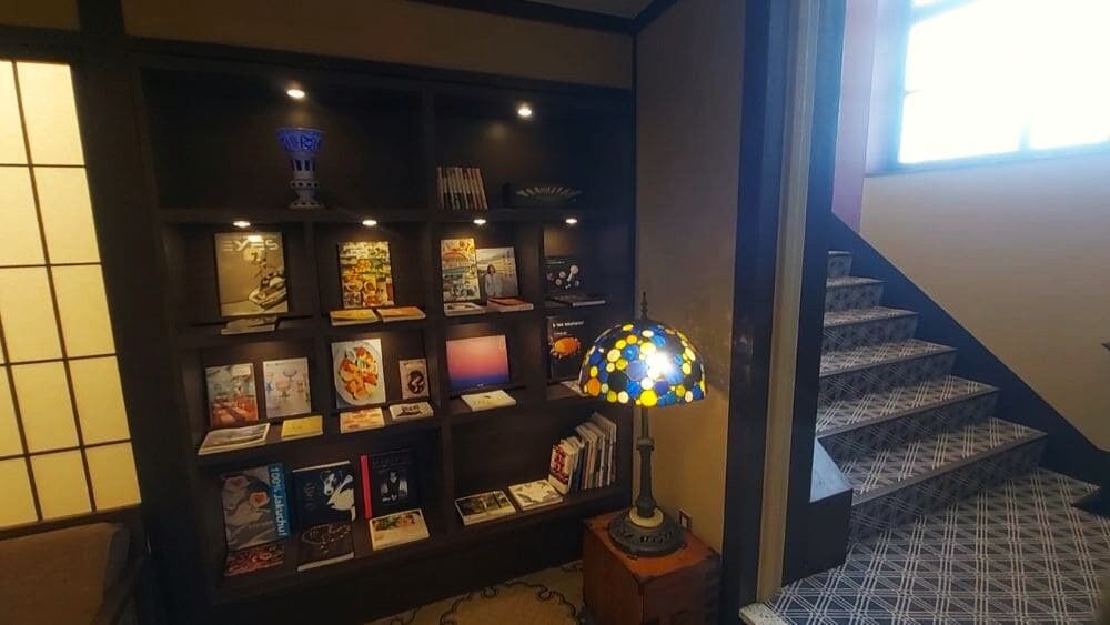 2023宿泊記ブログ・金沢湯涌温泉百楽荘の湯上り処にある本