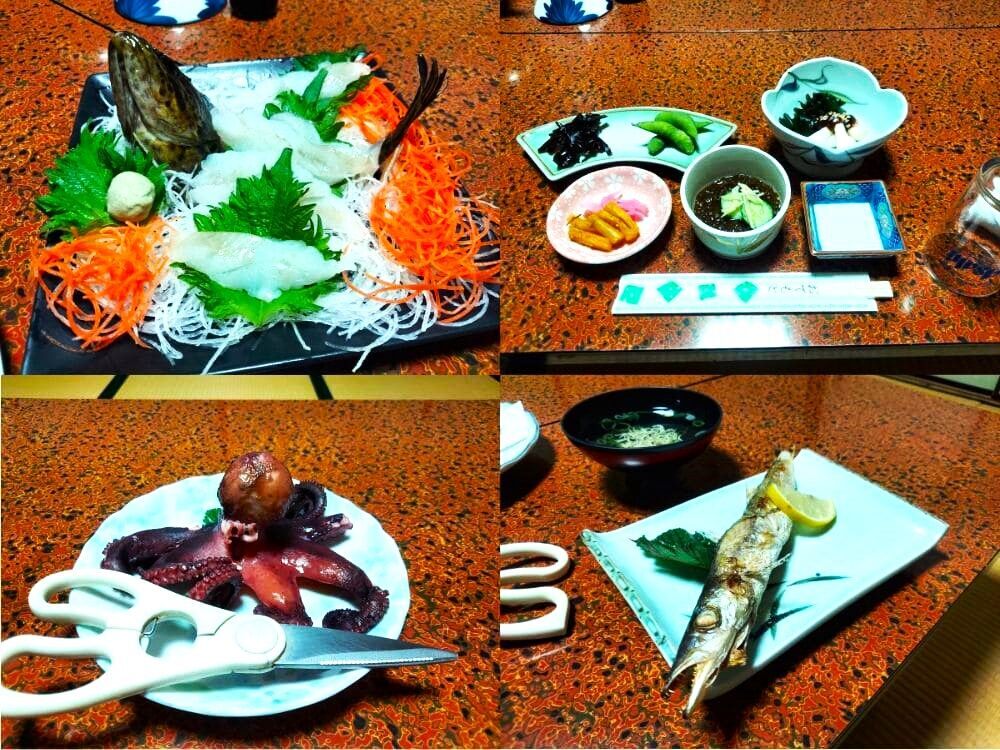 2023宿泊記ブログ・シーサイド篠島の夕食