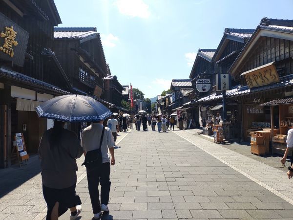 2024三重県伊勢市旅行記ブログ・伊勢神宮内宮の表参道
