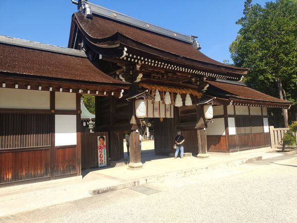 2024兵庫県淡路島旅行記ブログ・伊弉諾神宮の門