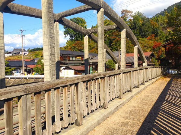 2024長野県長野市旅行記ブログ・妻籠宿の尾又橋