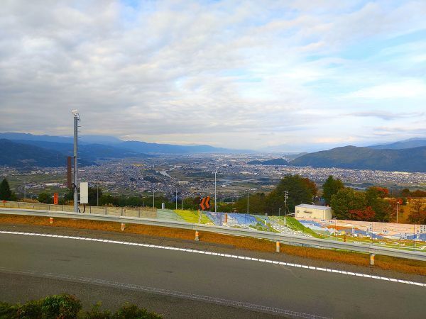 2024長野県長野市旅行記ブログ・姨捨サービスエリアからの景色