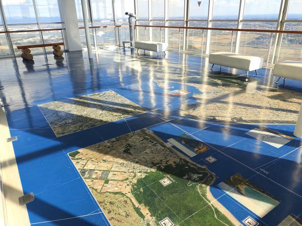 2024愛知県田原市旅行記ブログ・蔵王山展望台の展望スペース