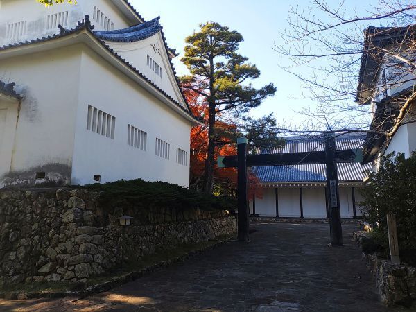 2024愛知県田原市旅行記ブログ・田原市博物館・田原城跡の入り口2