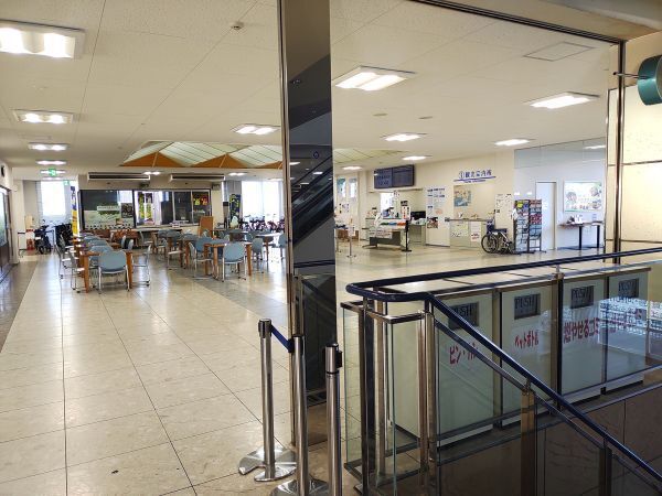2024愛知県田原市旅行記ブログ・道の駅伊良湖クリスタルポルト内にある伊勢湾フェリーのりば