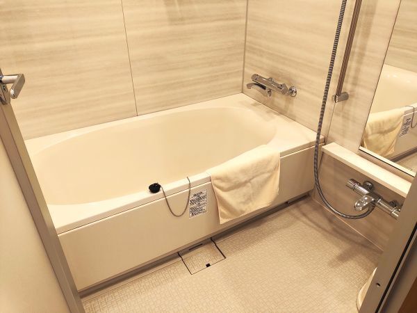 2024愛知県田原市・渥美半島宿泊記ブログ・伊良湖オーシャンリゾートのジュニアスイートの浴室