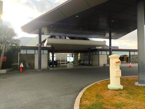 2024愛知県田原市・渥美半島宿泊記ブログ・伊良湖オーシャンリゾートのエントランス
