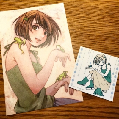 冬目景原画展 -YESTERDAY ONCE MORE- 1期 - カエルニッキ