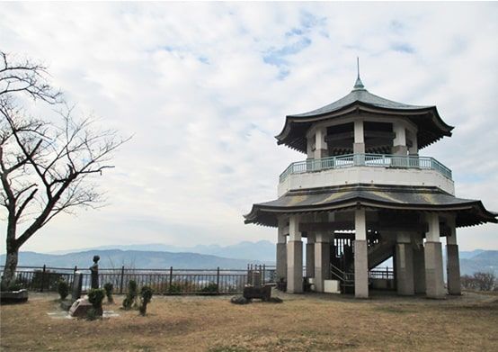 権現山の広い山頂
