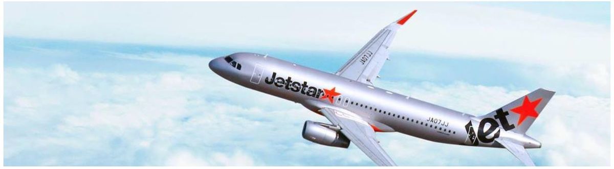 ジェットスター機が空を飛ぶ公式写真