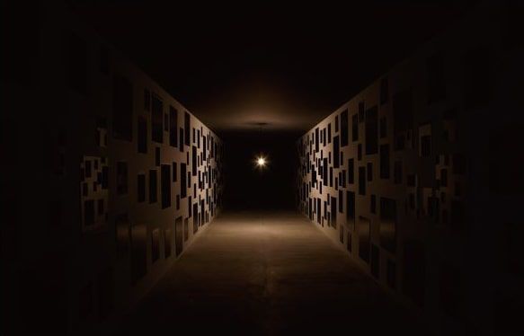 真っ暗な部屋の中にある心臓音のアーカイブ