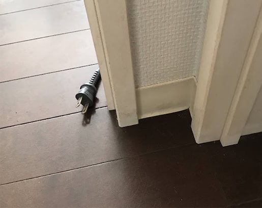 掃除機のコード先端部