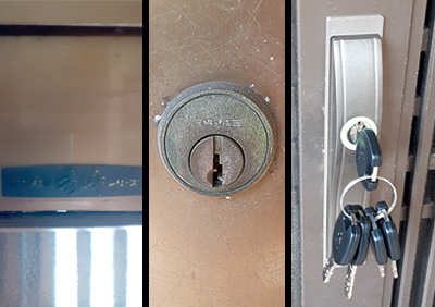 三協立山（秀峰）の丸シリンダーをALPHAの「F-4056 ALU」へ - 鍵屋